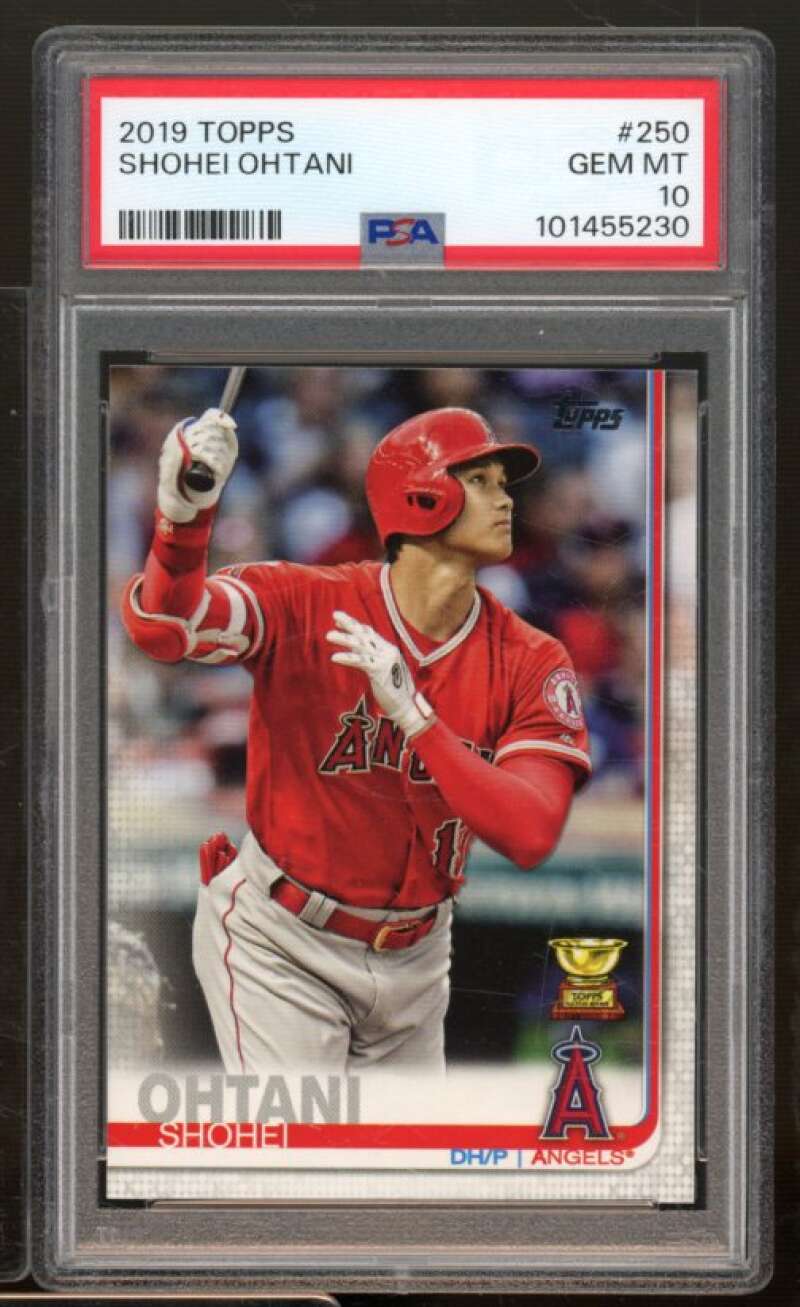 Shohei Ohtani Card 2019 Topps #250 PSA 10 Image 1