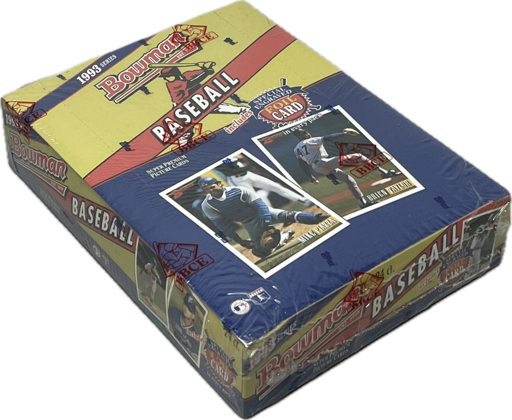 1993 Bowman Baseball Box Derek Jeter Rookie Year  BBCE Image 1