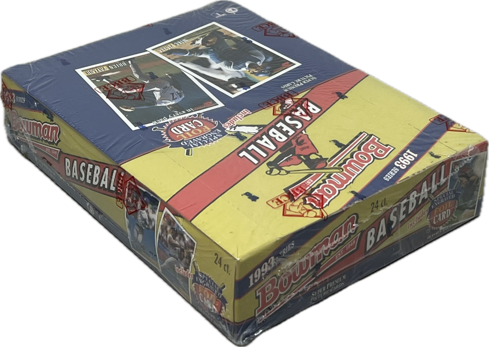 1993 Bowman Baseball Box Derek Jeter Rookie Year  BBCE Image 2