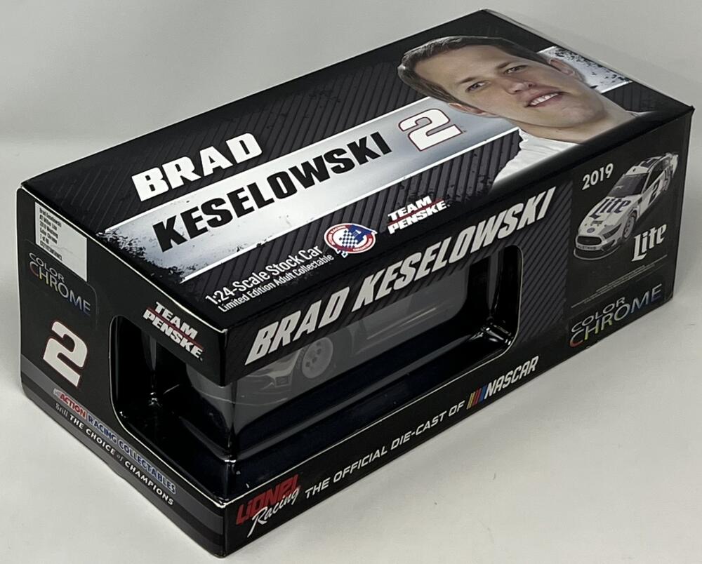 2019 Lionel Racing Brad Keselowski Nascar Die-Cast 1:24 Scale Stock Car Image 2