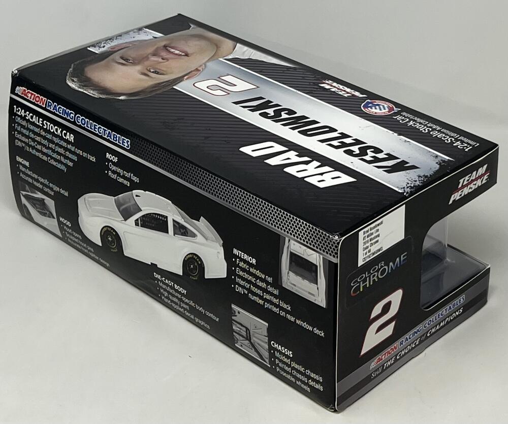 2019 Lionel Racing Brad Keselowski Nascar Die-Cast 1:24 Scale Stock Car Image 3