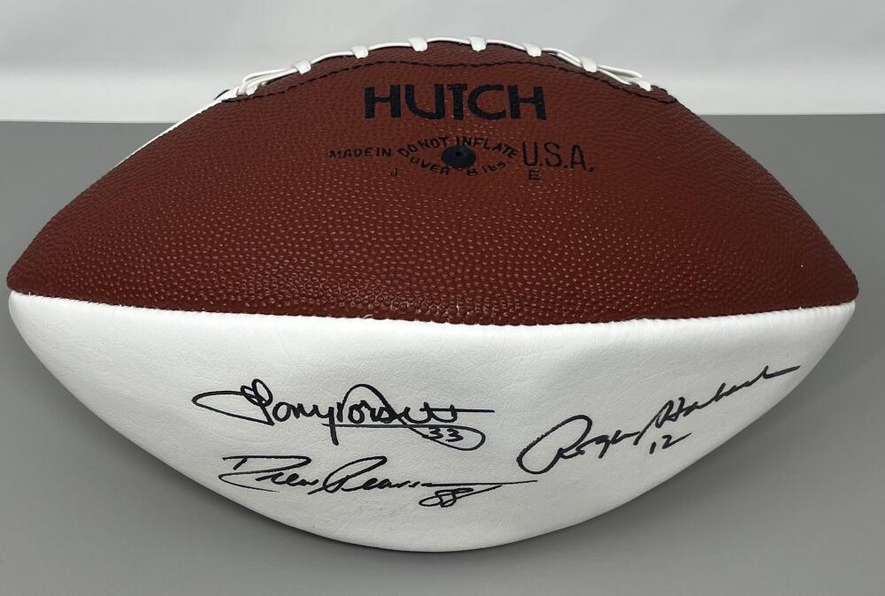 Roger Staubach Signed Autograph Dallas Cowboys Football JSA Authentic Image 2