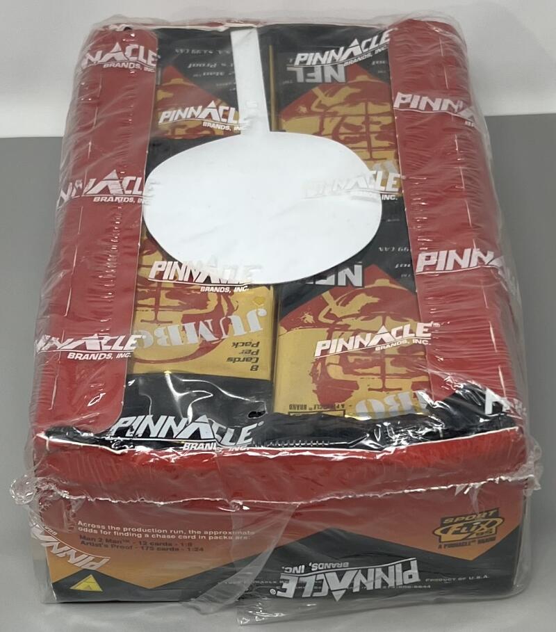 1995 Pinnacle Sport Flix Animated Football Jumbo Box Image 3