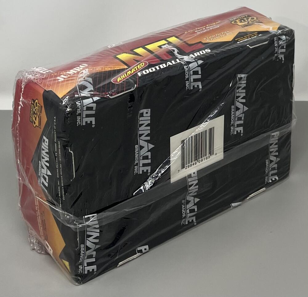 1995 Pinnacle Sport Flix Animated Football Jumbo Box Image 4