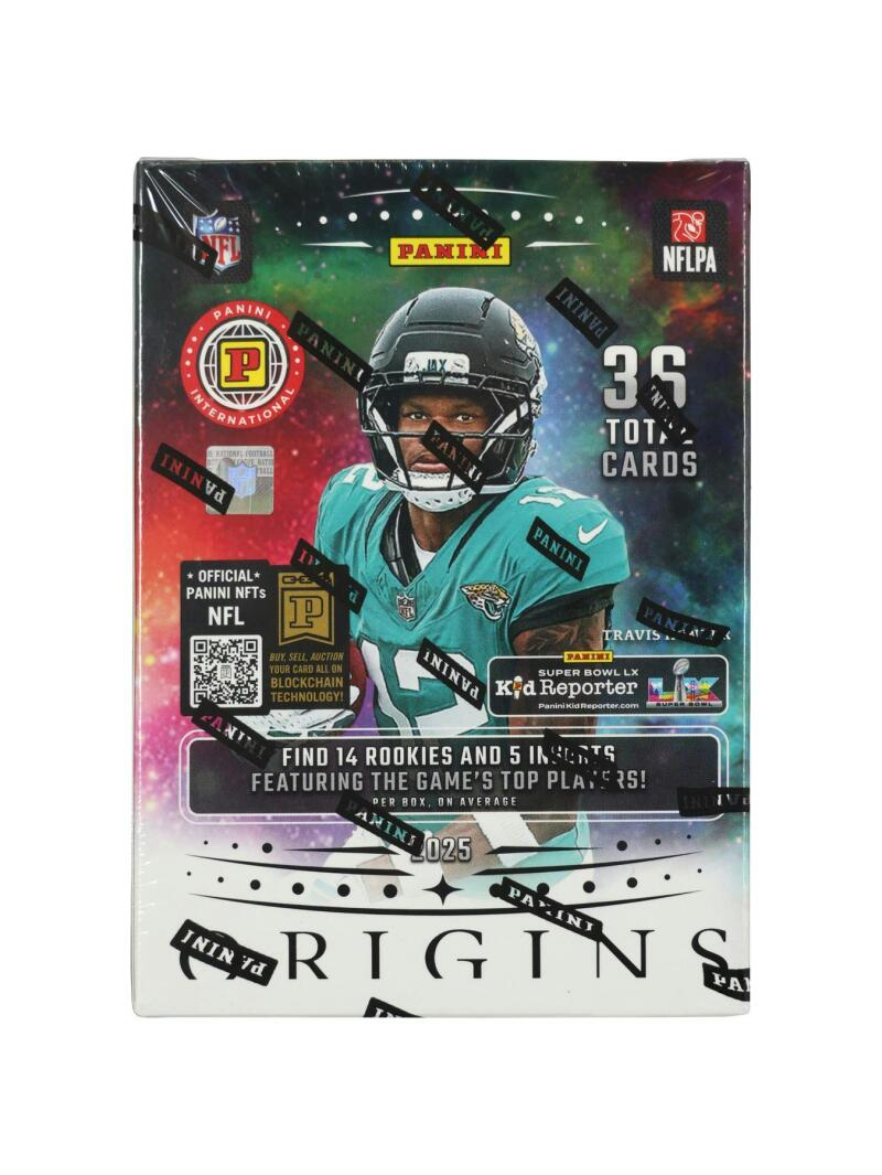 2025 Panini Origins Football International 6-Pack Blaster Box Image 1