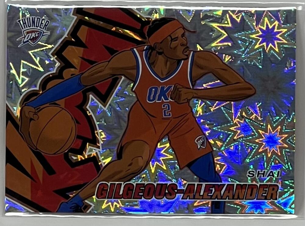 2024-25 Oklahoma City Thunder Shai Gilgeous-Alexander Revolution Kaboom! #10 Image 1