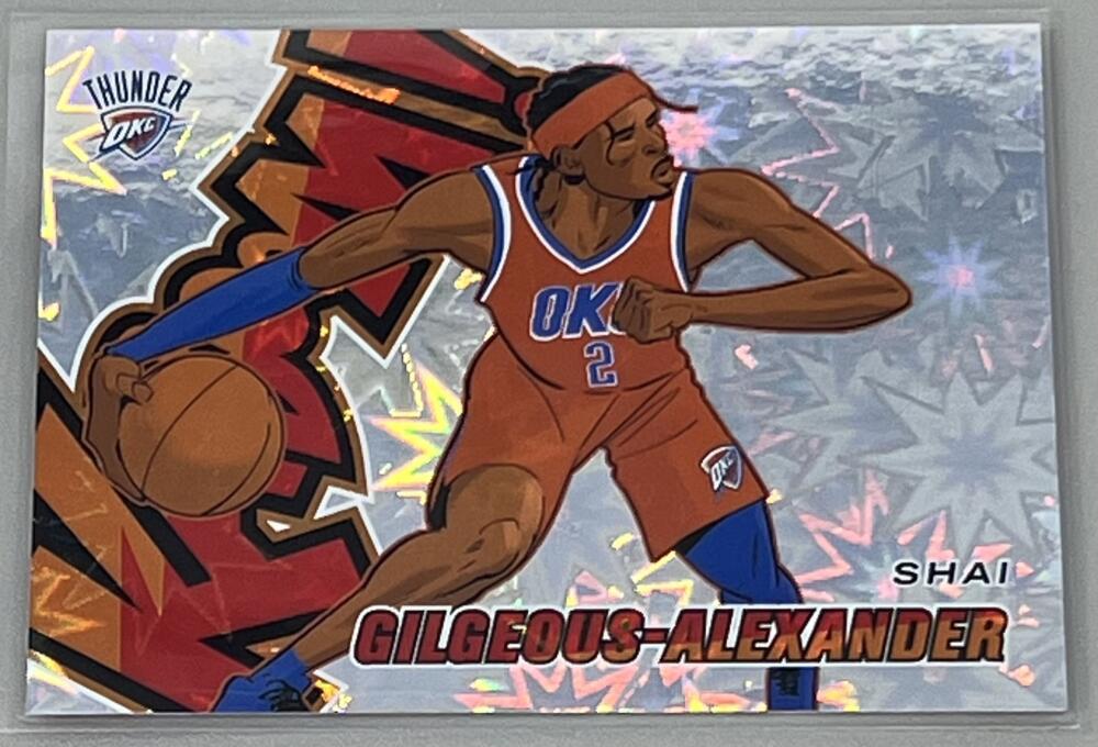 2024-25 Oklahoma City Thunder Shai Gilgeous-Alexander Revolution Kaboom! #10 Image 2