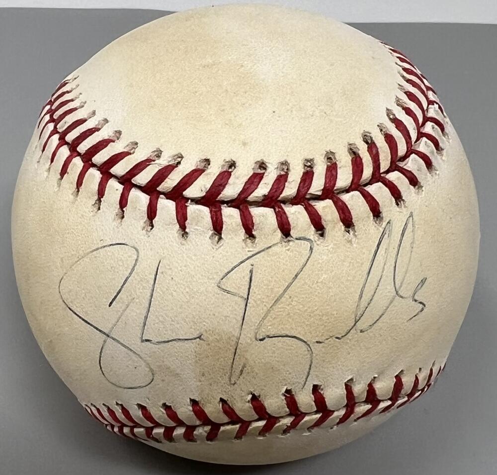 Shane Reynolds Autograph Signed Major League Baseball JSA Authentic   Image 1