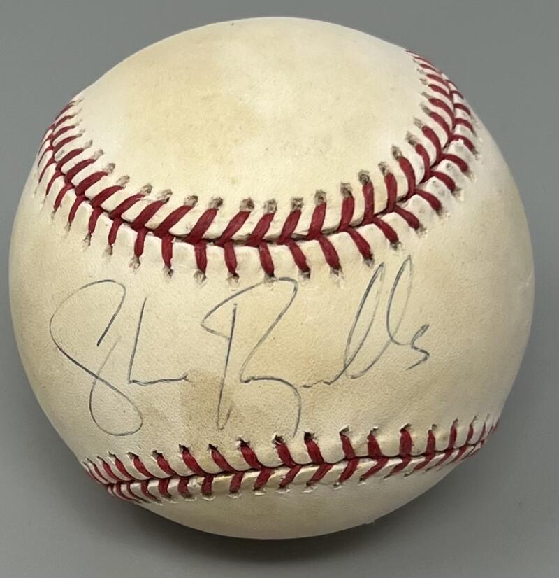 Shane Reynolds Autograph Signed Major League Baseball JSA Authentic   Image 2