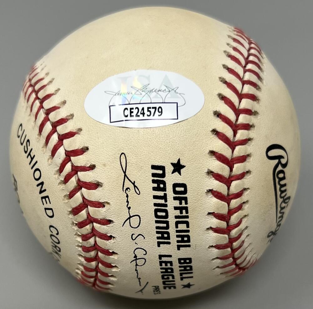 Shane Reynolds Autograph Signed Major League Baseball JSA Authentic   Image 3