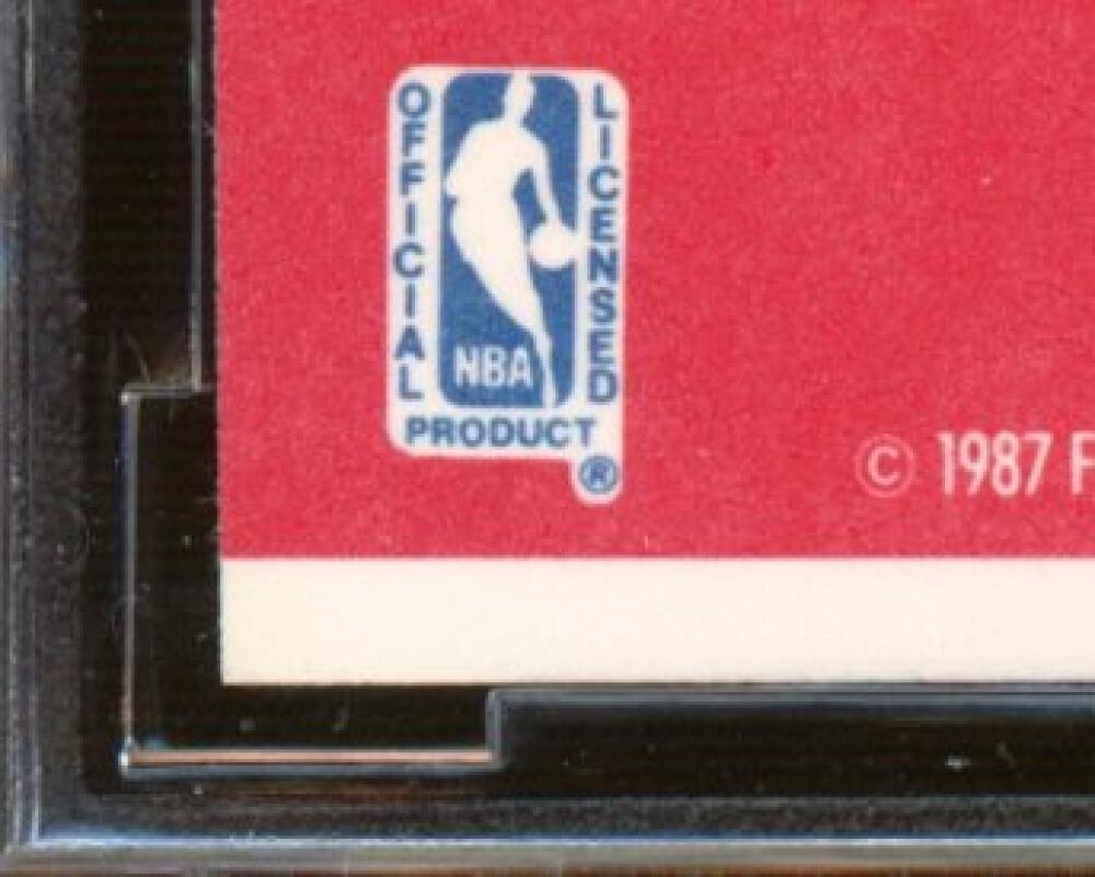 1987-88 Fleer #59 Michael Jordan 2nd Year Card BGS BCCG 10 Mint+ Image 10