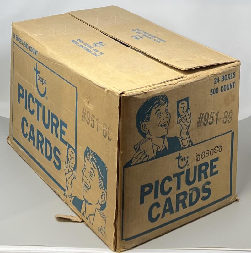 1989 Topps Baseball 24 -Box Vending Case Image 2