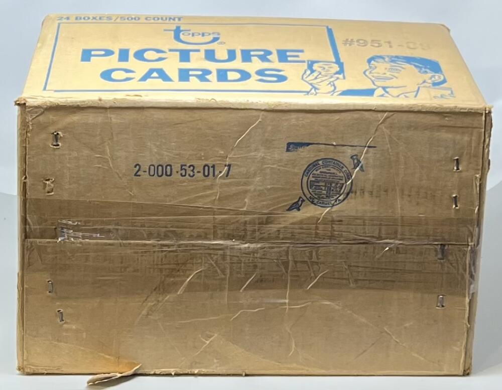 1989 Topps Baseball 24 -Box Vending Case Image 4