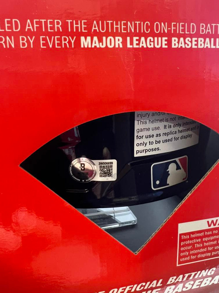 Robin Yount Autograph Signed Brewers Baseball Replica MLB Helmet BAS Authentic Image 4
