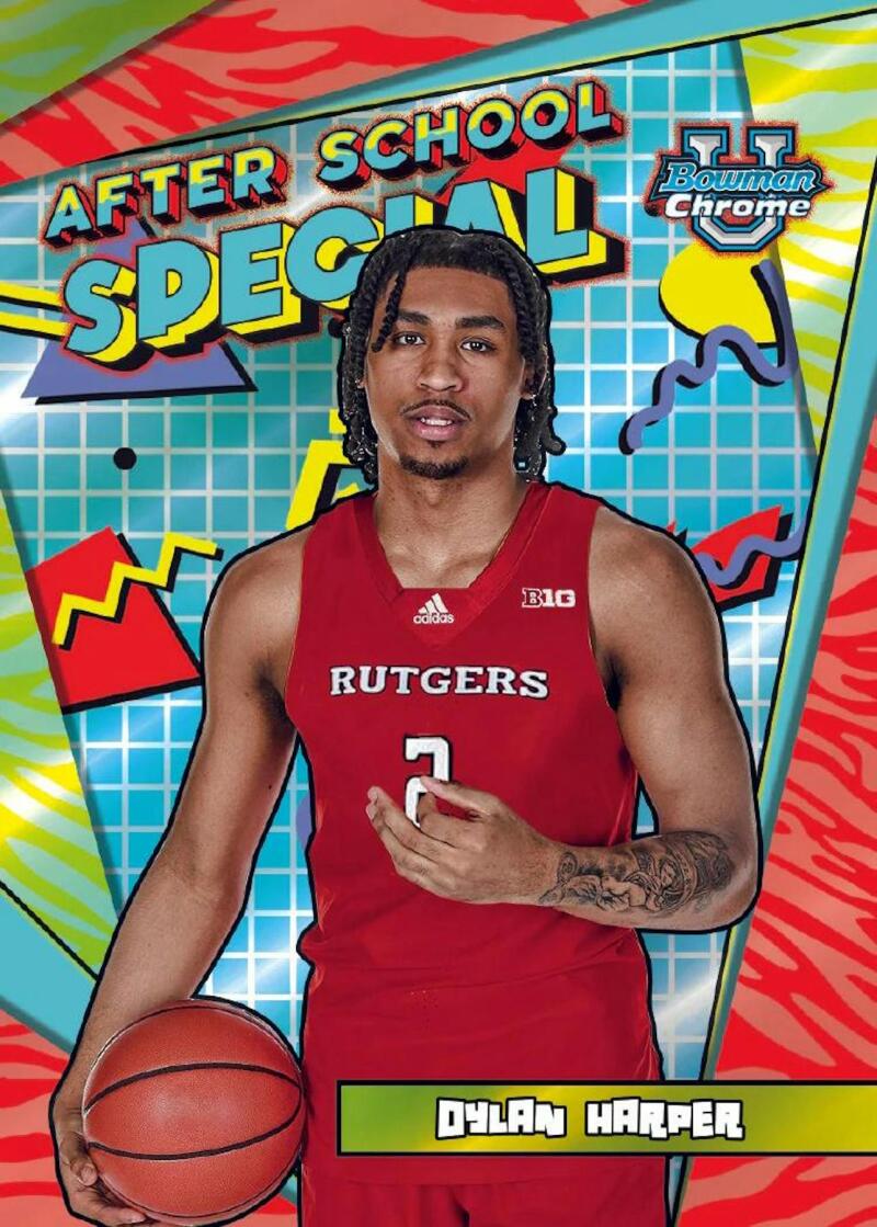 2024-25 Bowman University Chrome Basketball Hobby Box Image 5