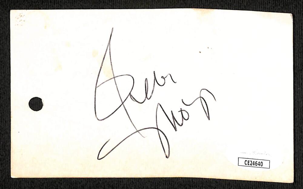 Willie Mays Autograph Signed Index Card JSA Authentic Image 1