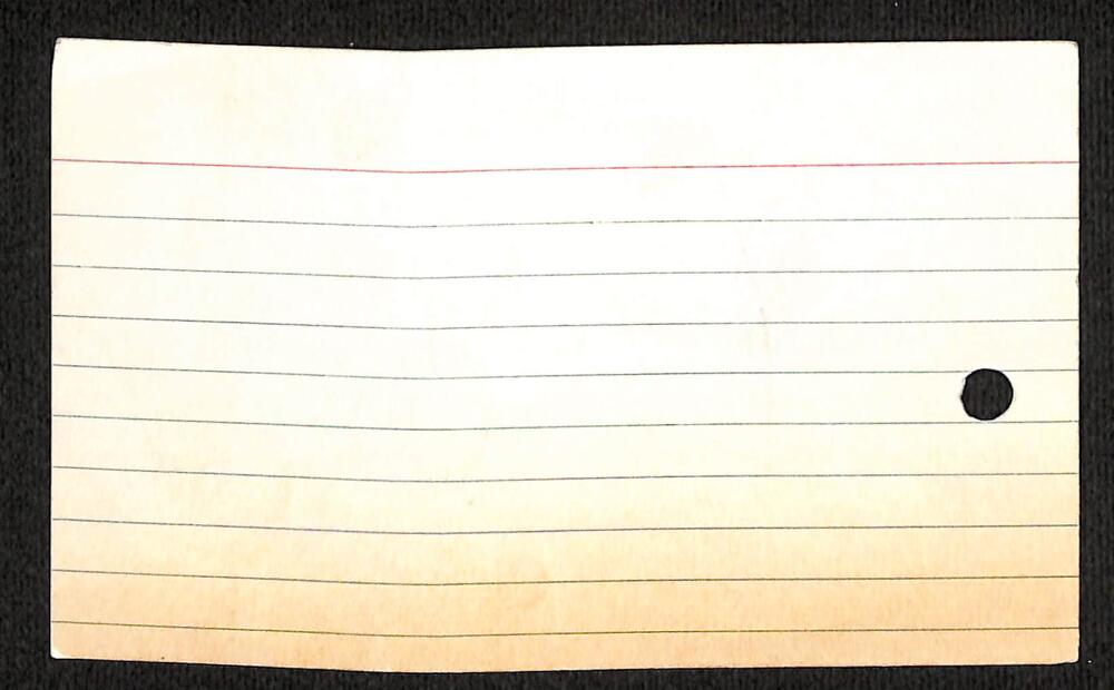 Willie Mays Autograph Signed Index Card JSA Authentic Image 2
