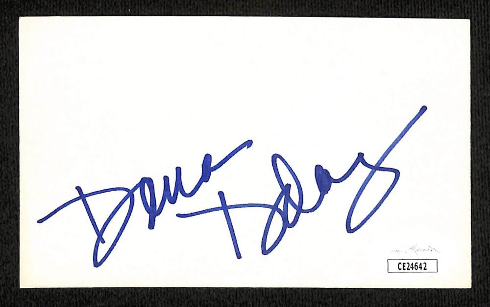 Dana Delany Autograph Signed Index Card JSA Authentic Image 1