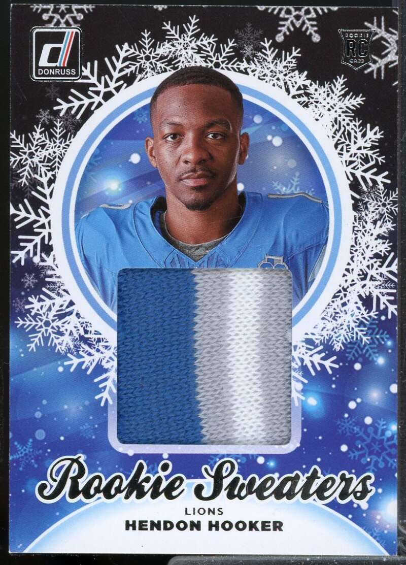 Hendon Hooker Card 2023 Donruss Rookie Holiday Sweater #23  Image 1