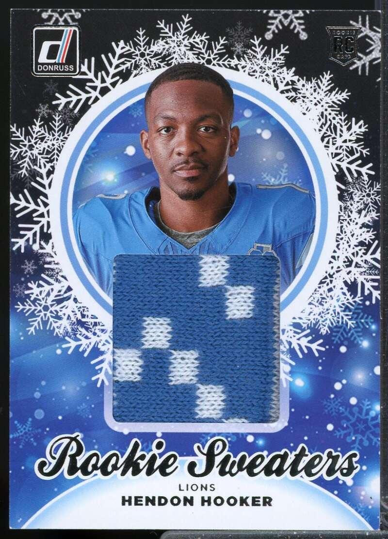 Hendon Hooker Card 2023 Donruss Rookie Holiday Sweater #23  Image 1