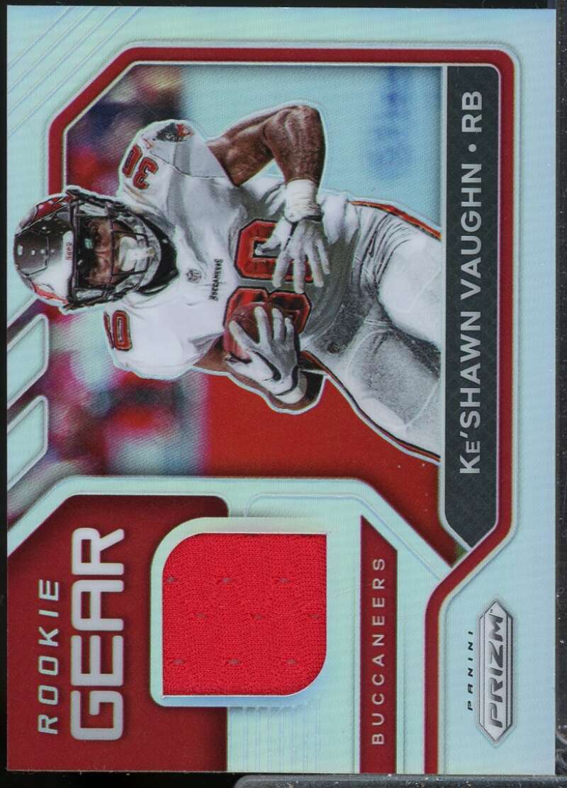 Ke'Shawn Vaughn Card 2020 Panini Prizm Rookie Gear Jersey #16  Image 1