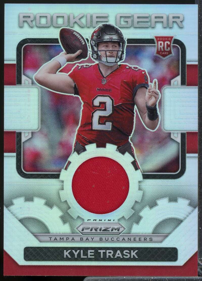 Kyle Trask Card 2021 Panini Prizm Rookie Gear Jersey #9  Image 1