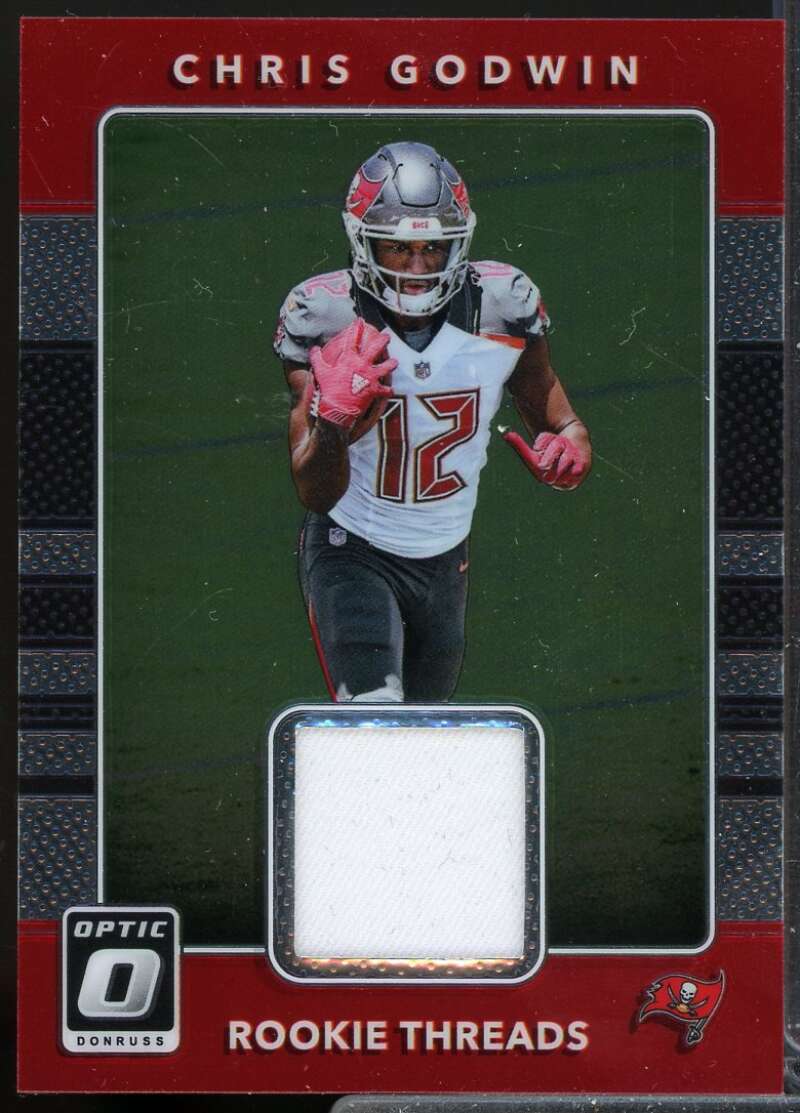 Chris Godwin Card 2017 Donruss Optic Rookie Threads Jersey #22  Image 1