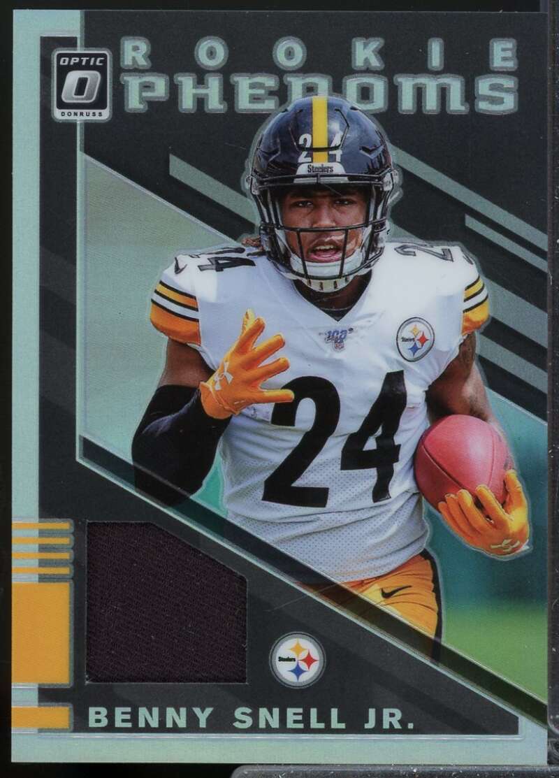 Benny Snell Jr. Card 2019 Donruss Optic Rookie Phenoms Jerseys #RP35  Image 1