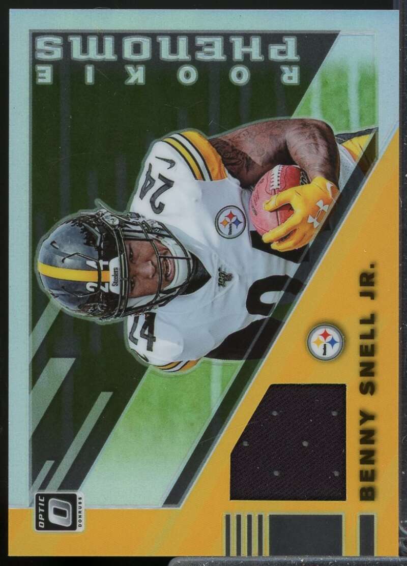 Benny Snell Jr. Card 2019 Donruss Optic Rookie Phenoms Jerseys Horizontal #RP35  Image 1