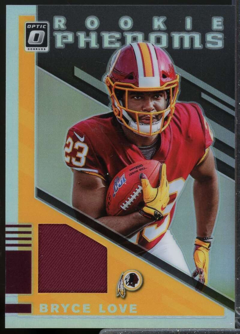 Bryce Love Card 2019 Donruss Optic Rookie Phenoms Jerseys #RP32  Image 1