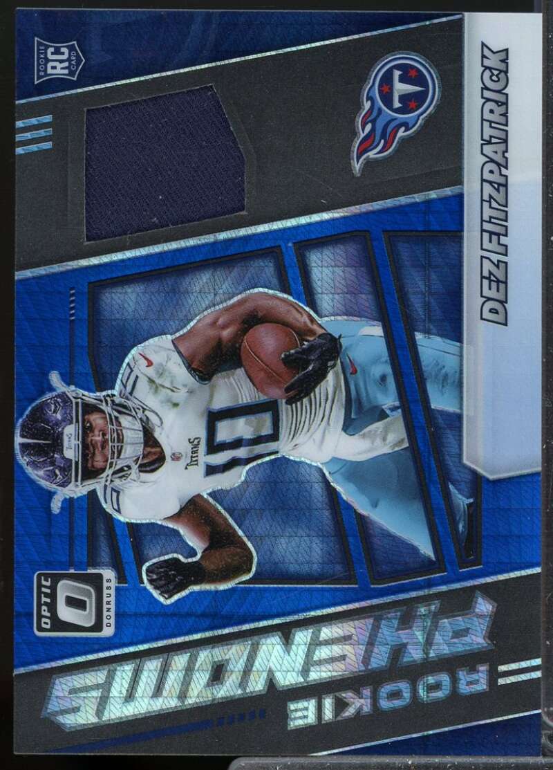 Dez Fitzpatrick 2021 Optic Rookie Phenoms Jerseys Horizontal Blue Hyper #36  Image 1