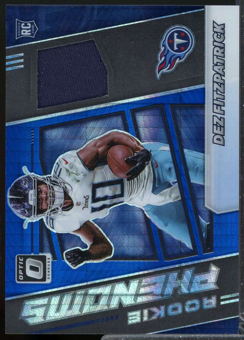 Dez Fitzpatrick 2021 Optic Rookie Phenoms Jerseys Horizontal Blue Hyper #36  Image 1