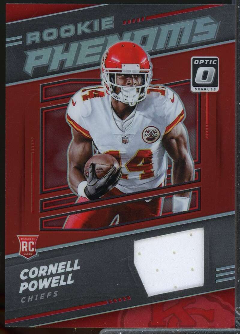 Cornell Powell Card 2021 Donruss Optic Rookie Phenoms Jerseys #40  Image 1