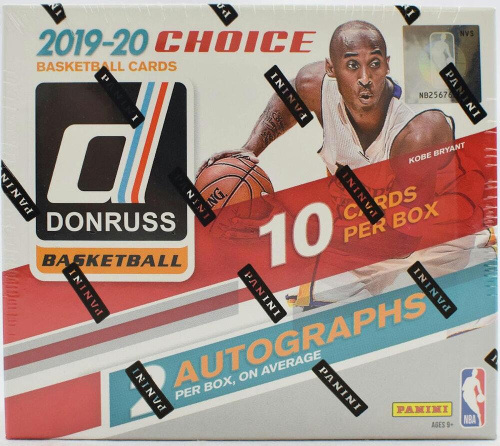 2019-20 Panini Donruss Choice Basketball Hobby Box Image 1