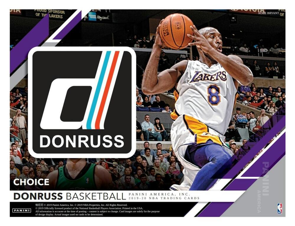 2019-20 Panini Donruss Choice Basketball Hobby Box Image 2