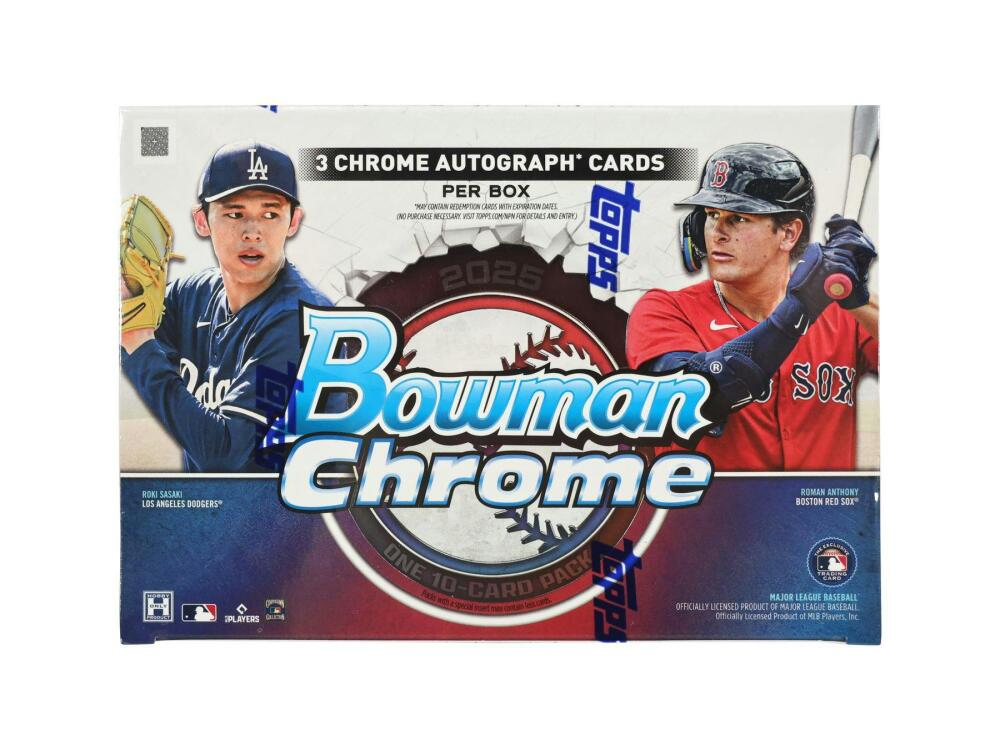 2025 Bowman Chrome Baseball Breaker Delight Box Image 1