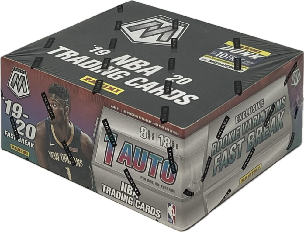 2019-20 Panini Mosaic Basketball Fast Break Box Image 1