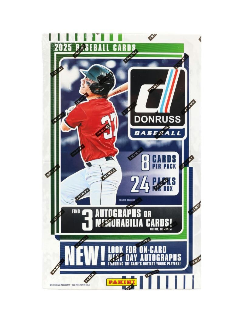 2025 Panini Donruss Baseball Hobby Box Image 1
