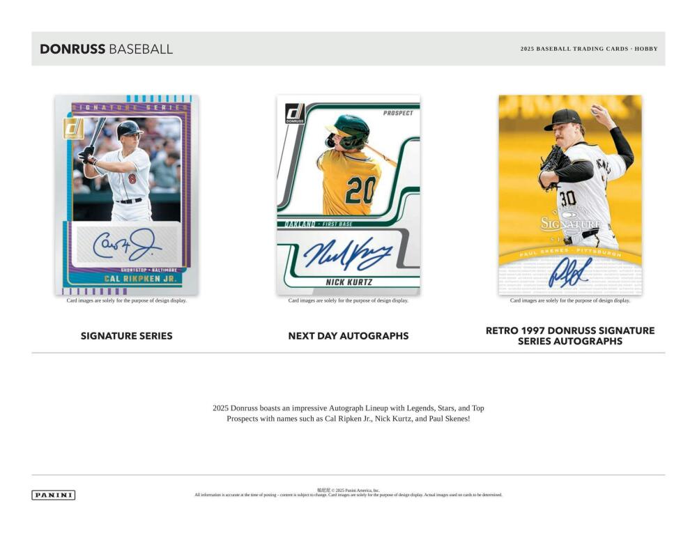 2025 Panini Donruss Baseball Hobby Box Image 5