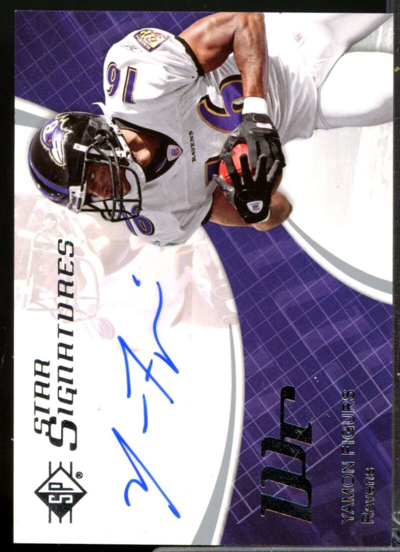 Yamon Figurs Card 2008 SP Authentic SP Star Signatures Autograph #SPSS8  Image 1