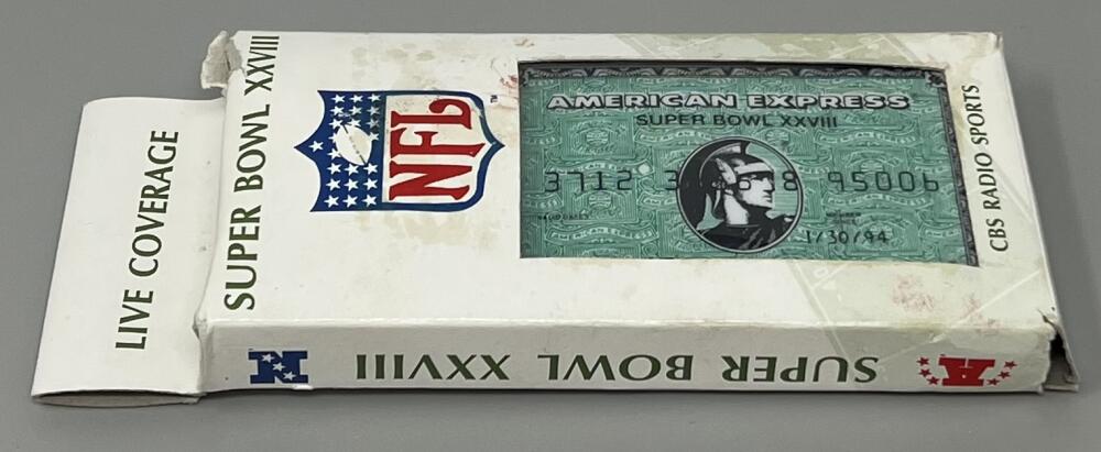 1994 Dallas Cowboys SuperBowl XXXVIII NFL Amex CBS Radio SGA Image 2