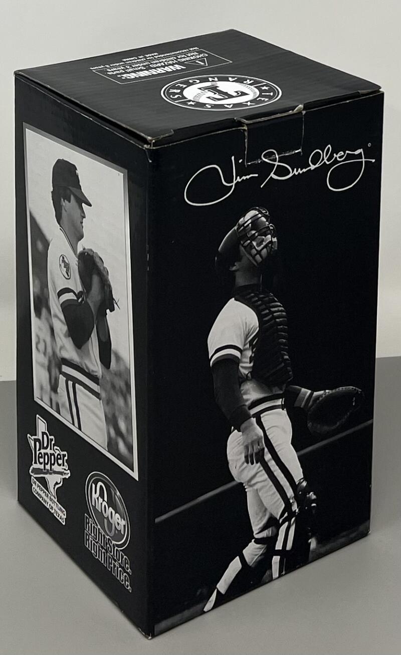 2002 Texas Rangers Alumni Legacy Jim Sundberg  SGA Collectors Bobblehead  Image 2