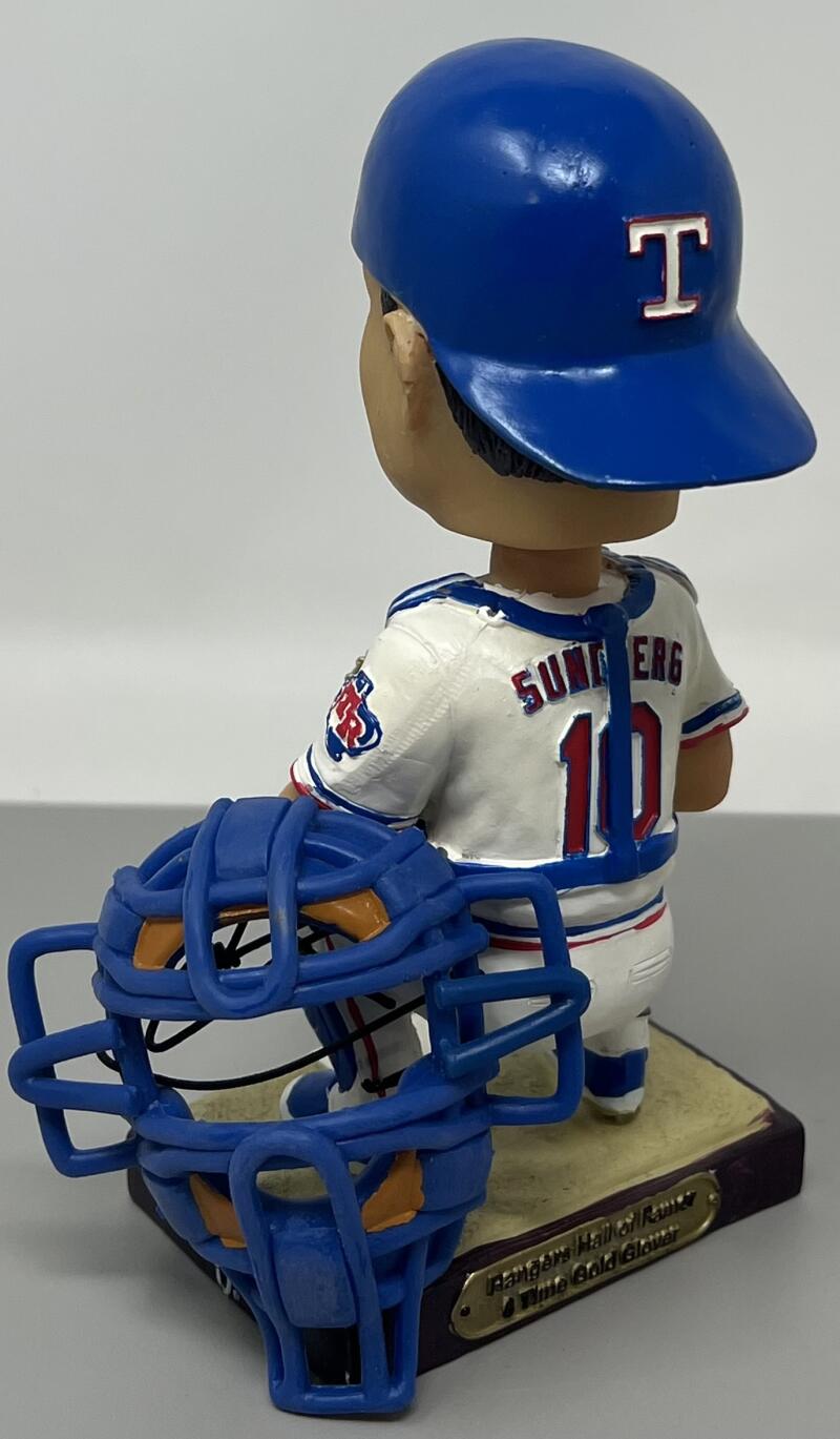 2002 Texas Rangers Alumni Legacy Jim Sundberg  SGA Collectors Bobblehead  Image 3