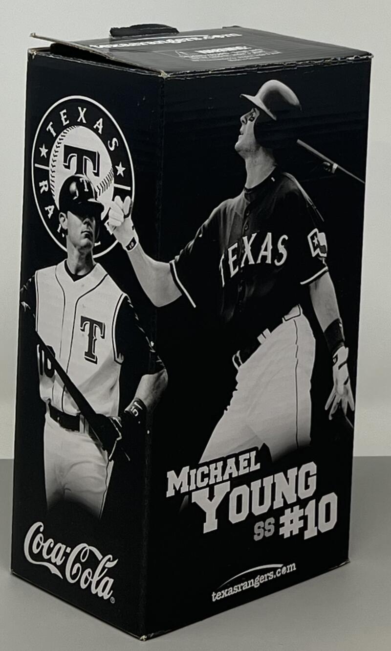 2008 Texas Rangers Michael Young  SGA Collectors Bobblehead  Image 4