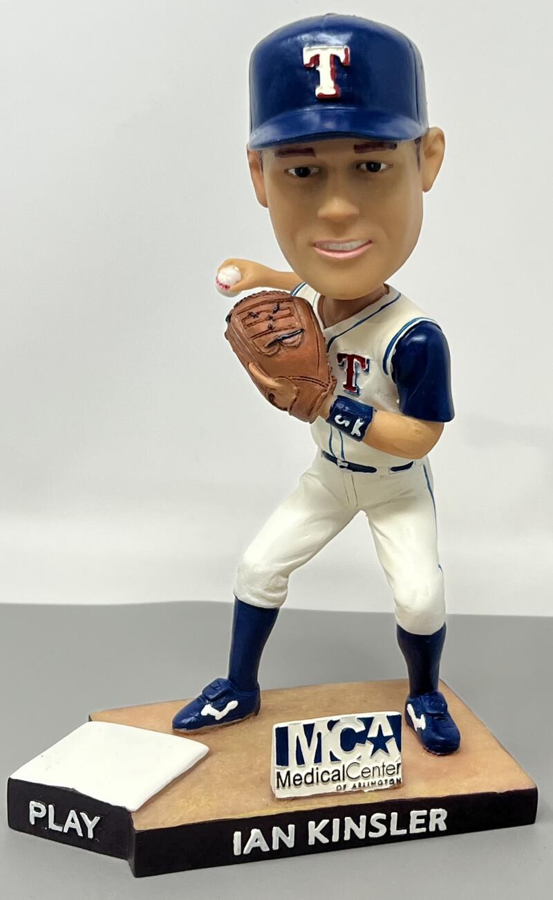 2007 Texas Rangers Ian Kinsler  SGA Collectors Bobblehead  Image 1