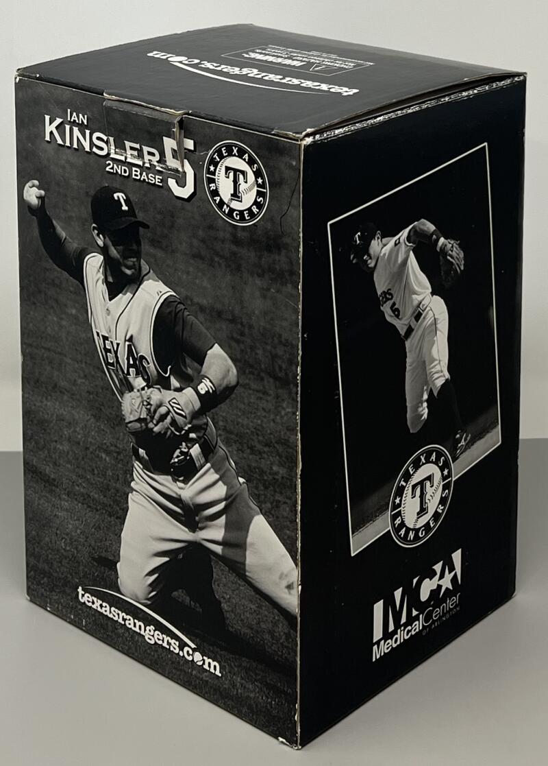 2007 Texas Rangers Ian Kinsler  SGA Collectors Bobblehead  Image 2