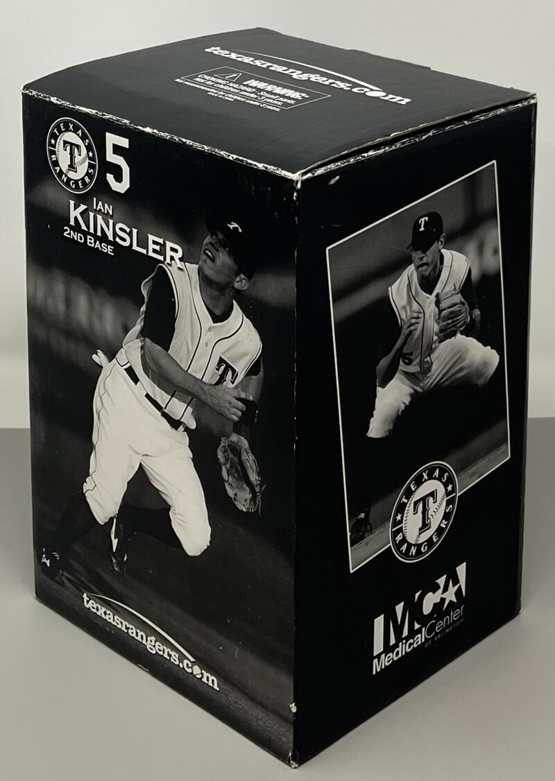 2007 Texas Rangers Ian Kinsler  SGA Collectors Bobblehead  Image 4