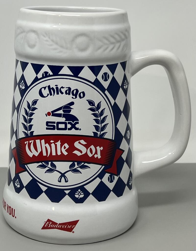 2019 Chicago White Sox Budweiser Beer Stein Collectors Mug  SGA Image 1