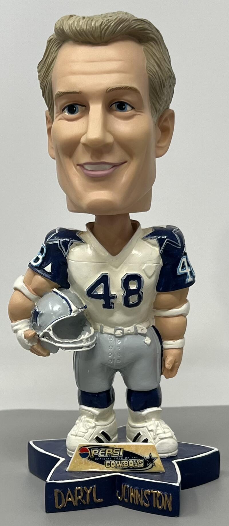 Dallas Cowboys Daryl Johnston Pepsi Bobblehead  Image 1