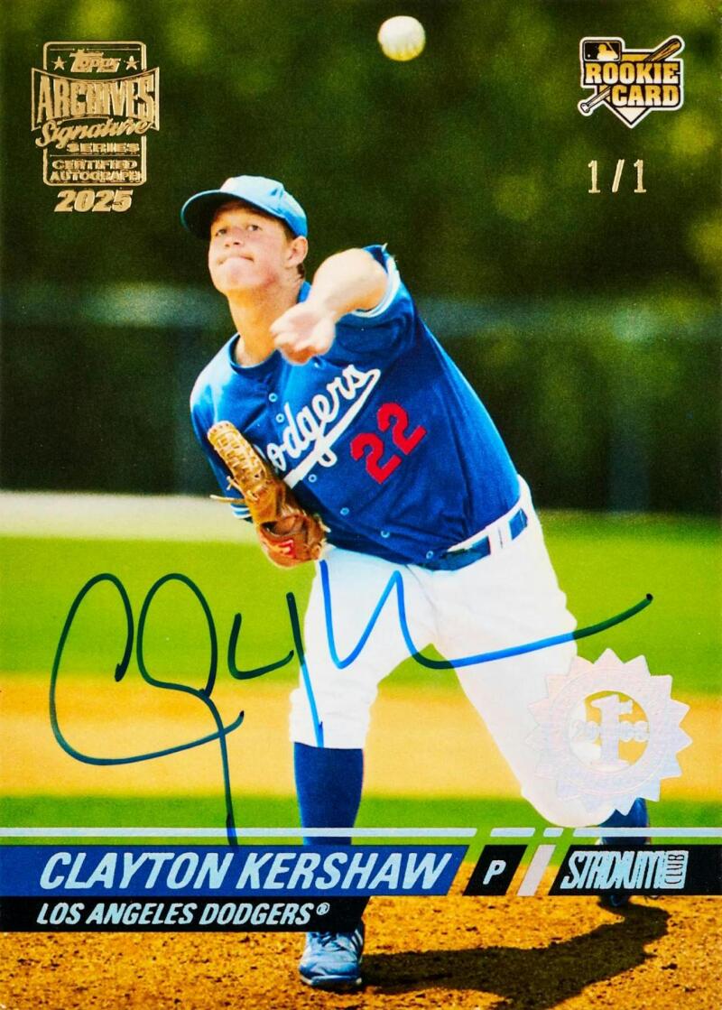 2025 Topps Archives Signature Series Baseball Hobby Box Image 3